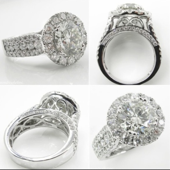 Gorgeous Brilliant White 8.5ct Ring *NWT* - Picture 2 of 4